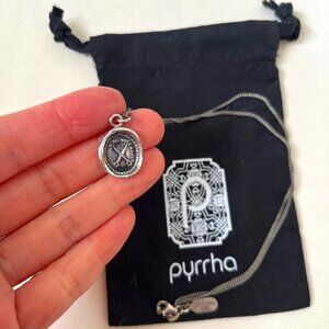 Pyrrha "We Part to Meet Again" Talisman Necklace